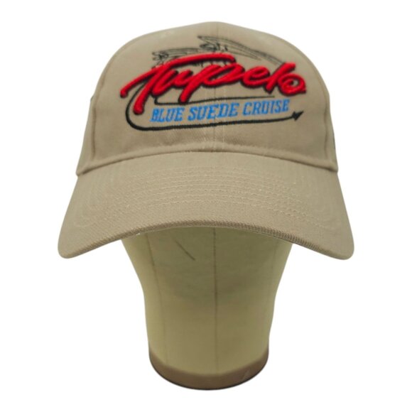 Tupelo Blue Suede Cruise 2021 Strapback Cap Trucker Baseball Embroidered Hat - Picture 13 of 16
